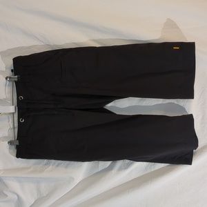 Lucy | Black Active Outdoor Capris Nylon Spandex | S